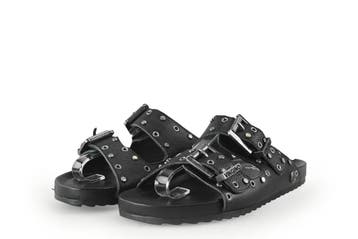 Vingino Sandalen Meisjes in maat 34 Zwart, Verzenden, Jongen of Meisje, Schoenen, Zo goed als nieuw