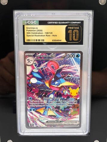 Pokémon - 1 Graded card - Greninja ex - 30th Celebration -