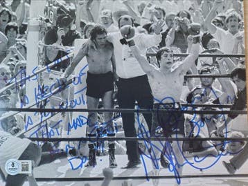 Boxing World Champion - Ray Boom Boom Mancini - Foto, Nieuw