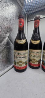 1961 , 1970 x3 & 1981 Marchesi di Barolo - Barolo - 5, Verzamelen, Nieuw