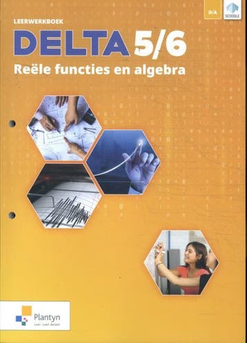 Delta 5/6 Reële functies & algebra Leerwerkboek Dubbele, Verzenden, Jolien Peleman