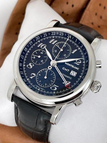 Montblanc - Star Chronograph GMT Automatic - 7067 - Homme -, Handtassen en Accessoires, Horloges | Heren, Nieuw