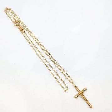Collier avec pendentif - 18 carats Or jaune
