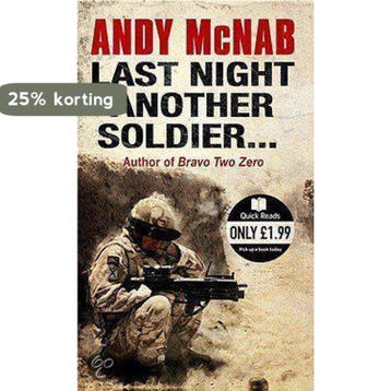 Last Night Another Soldier 9780552161688 Andy McNab, Verzenden, Andy McNab