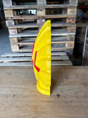 Shell Reclamebeeld – Groot 3D Schelp Logo – Resin – Benzine