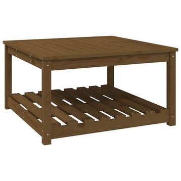 Table jardin pin massif - Retour - Style rustique a petit..., Verzenden