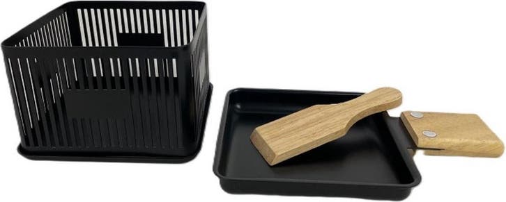 2dekans | Raclette & Kaasfondue To-Go – Compact 1-Persoons, Electroménager, Appareils à gourmet, Enlèvement ou Envoi