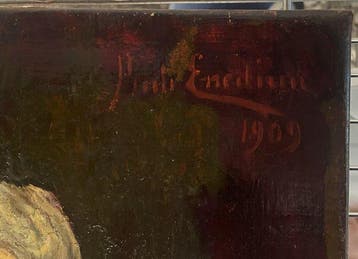 Enedina Pinti (1884-?) - Ritratto nobildonna veneta