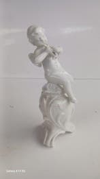 Ginori - Beeldje, Putto musicista - 16 cm - Porselein