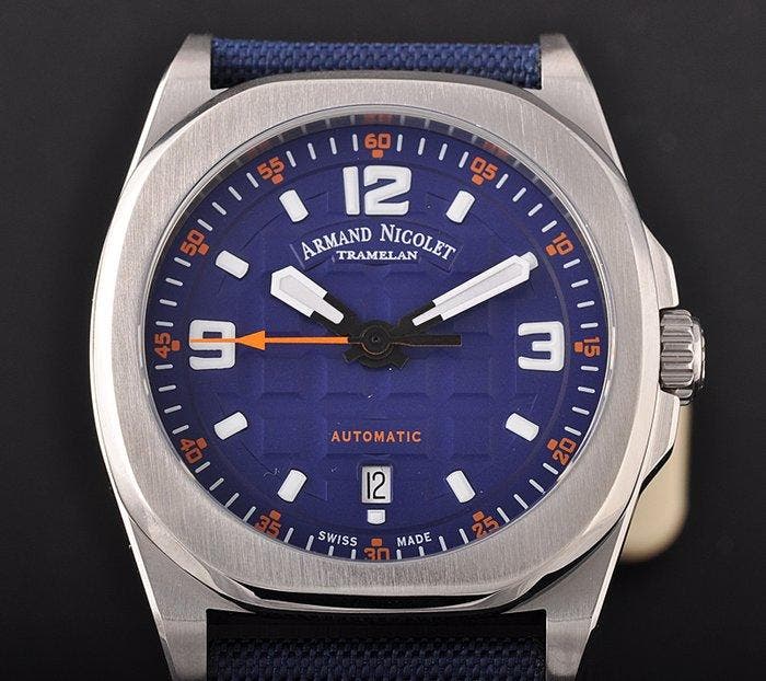 Armand Nicolet - JH9 - Zonder minimumprijs - A660HAA-BO -, Bijoux, Sacs & Beauté, Montres | Hommes