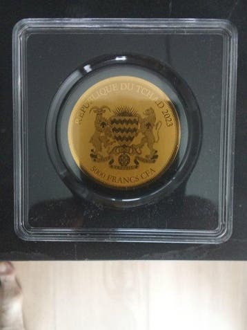 Tsjaad. 5000 Francs CFA 2023, 1/200 Oz (Zonder minimumprijs)