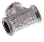 Rp 1/2 Verzinkt Gietijzeren T-stuk 25 Bar [5 Stuks], Verzenden
