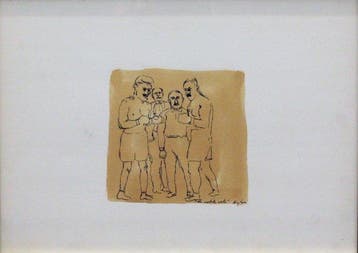 Franz Borghese (1941-2005) - La nobile arte, Antiquités & Art