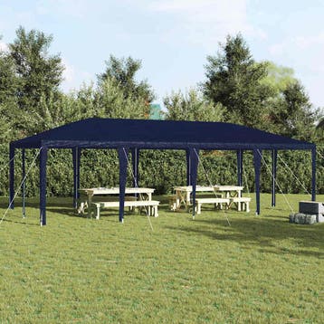 vidaXL Partytent Blauw 800 x 400 x 266 cm Polyethyleen en, Verzenden