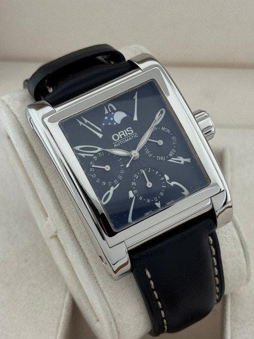 Oris - Rectangular - 7528 - Homme - 2000-2010, Bijoux, Sacs & Beauté, Montres | Hommes