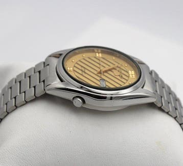 Seiko - 5 ACTUS Vintage Automatic 21 Jewels Gold Stripe Dial