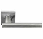 Deurkruk Rowena op geveerd rozet mat rvs, Ophalen of Verzenden, Nieuw