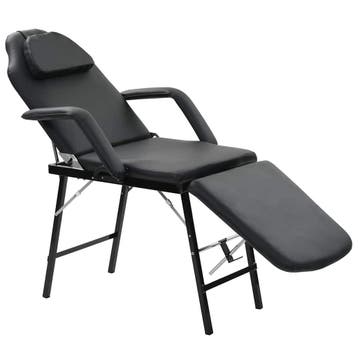 vidaXL Behandelingsstoel voor gezicht 185x78x76 cm kunstleer, Sports & Fitness, Verzenden