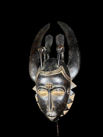 Masker - Yaure - Ivoorkust (Zonder minimumprijs), Antiek en Kunst