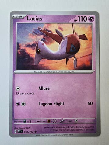 LATIAS (TEMPORAL FORCES 067/162) (TRADING CARD)