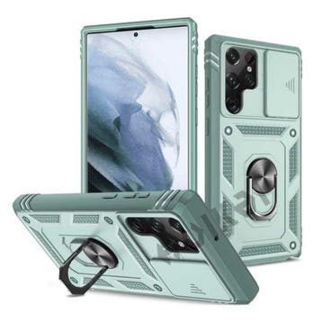 Samsung Galaxy S22 Plus - Armor Kaarthouder Hoesje met, Verzenden