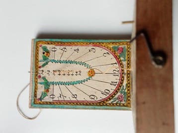 Diptych sundial - Bois, Papier - Allemagne - 1750-1800