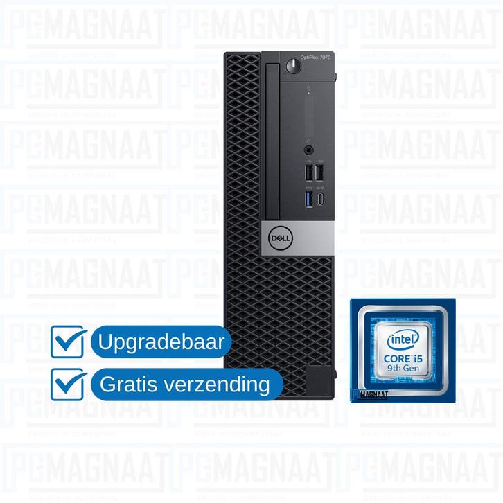 Dell Optiplex 7070 SFF i5-9500 8GB 256GB NVMe, Computers en Software, Desktop Pc's, 3 tot 4 Ghz, SSD, Gebruikt, 8 GB, Ophalen of Verzenden