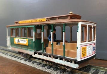Bachmann H0 - 41-0605-G2 - Modeltram (1) - San Francisco, Hobby en Vrije tijd, Nieuw