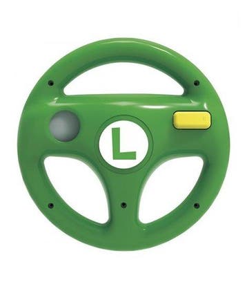 Hori Wii U Wheel Mario Kart 8 Luigi, Verzenden