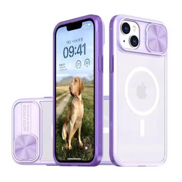 Draadloos Opladen Hoesje voor iPhone 15 - met Camera Slide, Verzenden, Nieuw