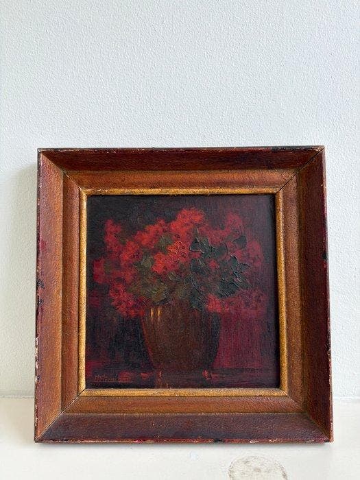 Guillaume (Giel) Eberhard (1879-1949) - Stilleven met, Antiquités & Art, Art | Peinture | Classique