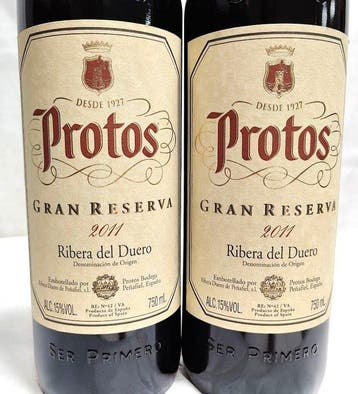 2011 Bodegas Protos, gran reserva - Ribera del Duero - 2, Nieuw