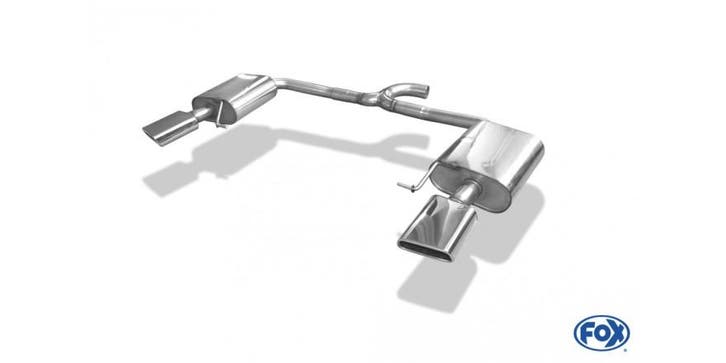 FOX VW Golf VII Variant 4-Motion einddemper rechts/links - 1, Auto-onderdelen, Uitlaatsystemen, Nieuw, Verzenden