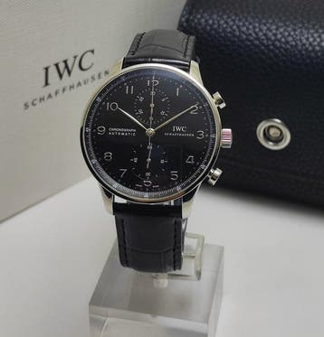 IWC - Portuguese Chronograph - IW371447 - Heren - 2010-2020