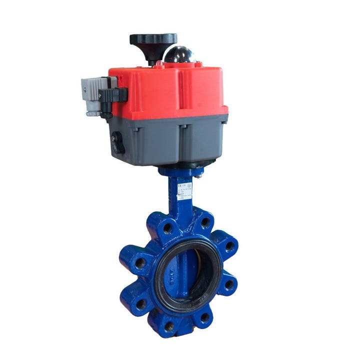 Vanne papillon electrique DN32 24-240V AC/DC Lug GGG40 NBR, Bricolage & Construction, Outillage | Autres Machines, Envoi