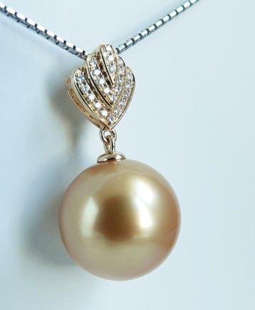 Hanger - 18 kt. Geelgoud - 24K Verzadiging - Golden South