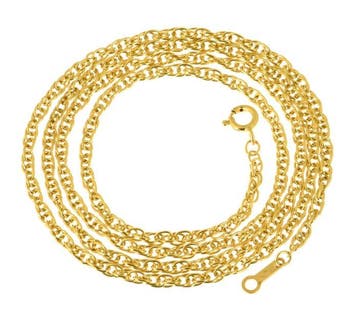 Chaîne - 18 carats Or jaune, Bijoux, Sacs & Beauté