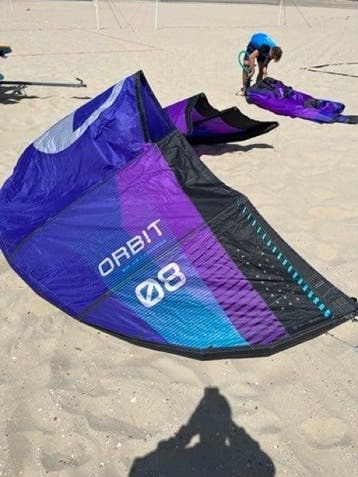 North Orbit Kite 2026 Deep Purple 8, Gebruikt, 8 m²