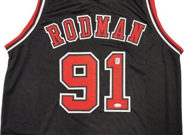 NBA - Dennis Rodman - Maillot de basket-ball personnalisé