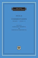 Commentaries, Volume 1 - Books I-II 9780674011649 Pius Ii, Verzenden, Pius Ii