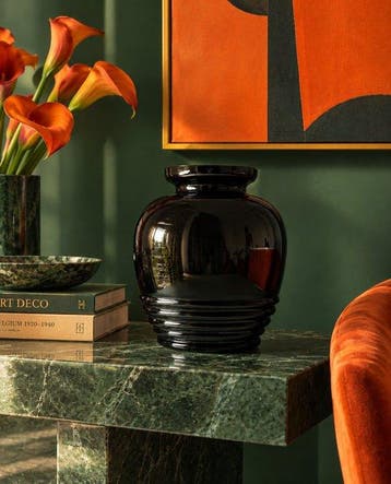 Verreries Doyen - Vaas - FLORALIE - Glas, hyalietglas - Art, Antiek en Kunst