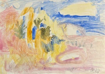 René Mels (1909-1977) - Composition abstraite 1975