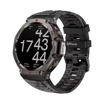 DrPhone CoreX Pro Tactical – Militair GPS Smartwatch –, Verzenden, Nieuw