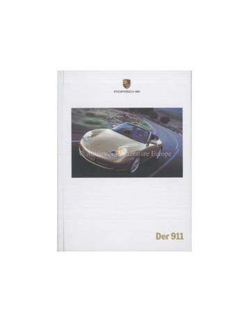 2000 PORSCHE 911 CARRERA HARDCOVER BROCHURE DUITS, Ophalen of Verzenden, Nieuw