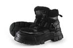Buffalo Veterboots in maat 37 Zwart, Kleding | Dames, Schoenen, Verzenden, Zwart, Overige typen, Zo goed als nieuw