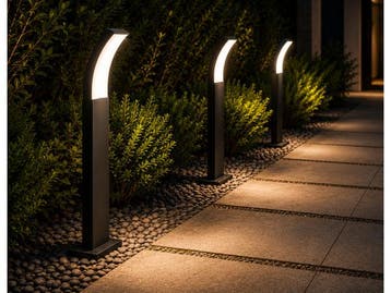 Veiling - 8 x LED Sokkellamp voor Buiten – 12W – 4200K ?, Nieuw