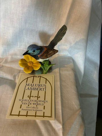 Franklin Mint - Beeldje - Vogels en boemen van de wereld -