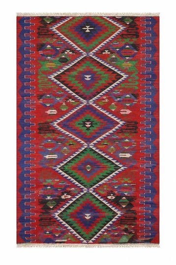 Kelim - 305 cm - 165 cm - Kilim anatolien tissé à la main