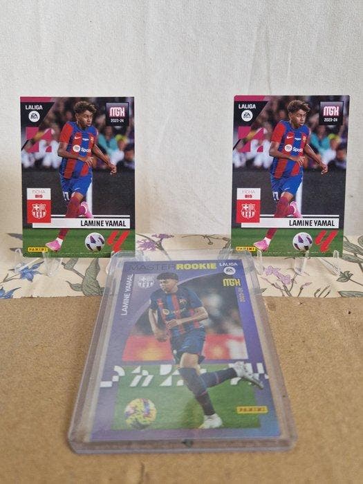 Panini, Topps ROOKIE Lamine Yamal - 45 Card - Excellent (EX), Collections, Autocollants