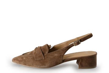Manfield Ballerinas in maat 39 Bruin, Kleding | Dames, Bruin, Verzenden, Ballerina's, Zo goed als nieuw